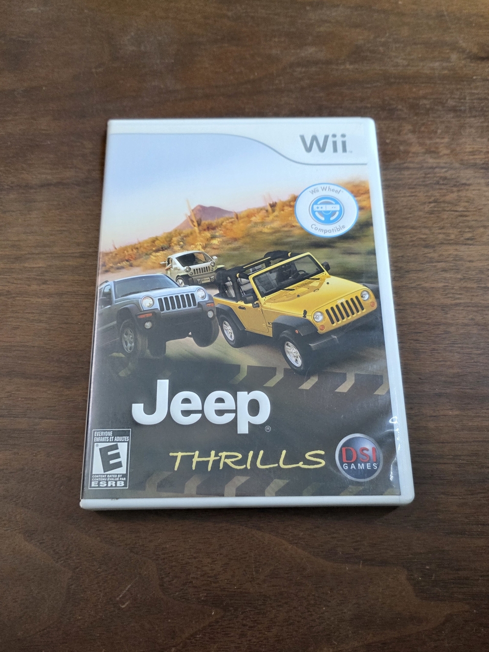Nintendo Wii Jeep Thrills Game CIB
